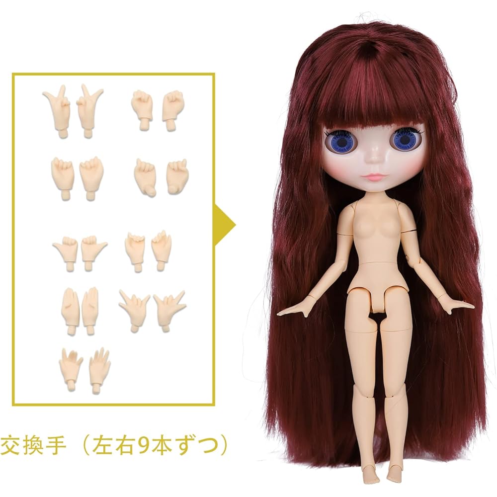 ICY Fortune Days 1/6 BJD Doll with 19 Improved Joints, 4 Eye Colors, Articulated Collectible Toy