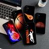 Soft Cover for Xiaomi Redmi 15 9A 9C NFC 7A 9T Note 9 8 7 8T 15c A5 4G 5G Coque Phone Case Basketball Fans