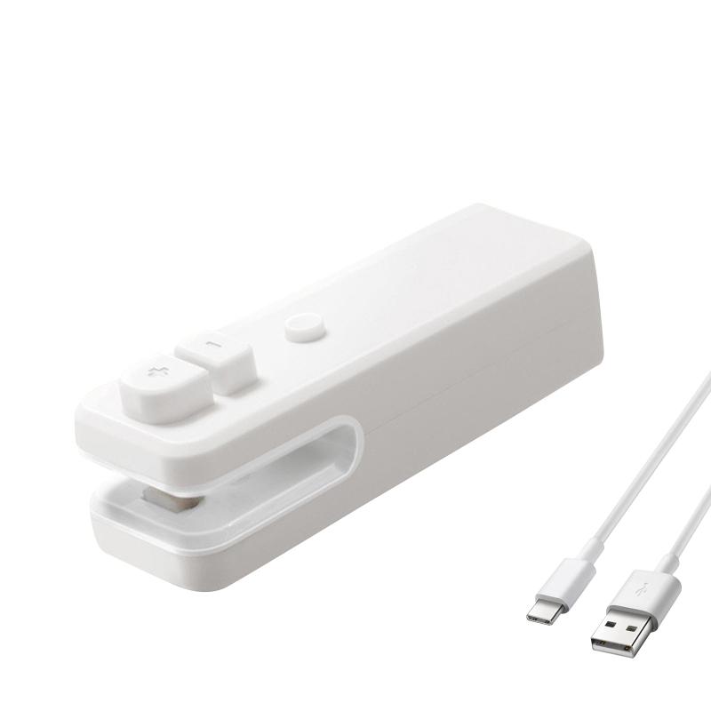 Wiederaufladbares Mini-Versiegelungsgerät Beutelversiegler Tragbares Hand-Heißsiegelgerät zur Lebensmittellagerung