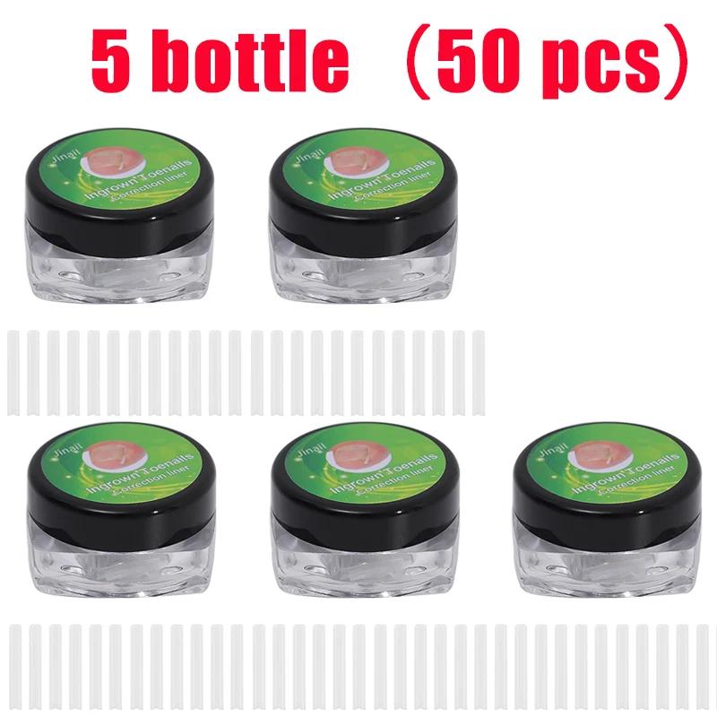 Ultra-thin Ingrown Toenail Corrector Tools C-shaped Tube Pad Correcting Nails Growth Paronychia Treatment Recover Pedicure Tools