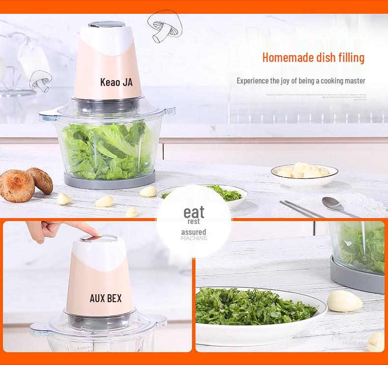 AUX Multi-Function Electric Meat Grinder & Vegetable Chopper
