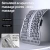 Ergonomic Back Stretcher Waist Trainer Spine Decompressor Lower Back Pain Relief Massager Lumbar Back Cracker Board Stretching Device