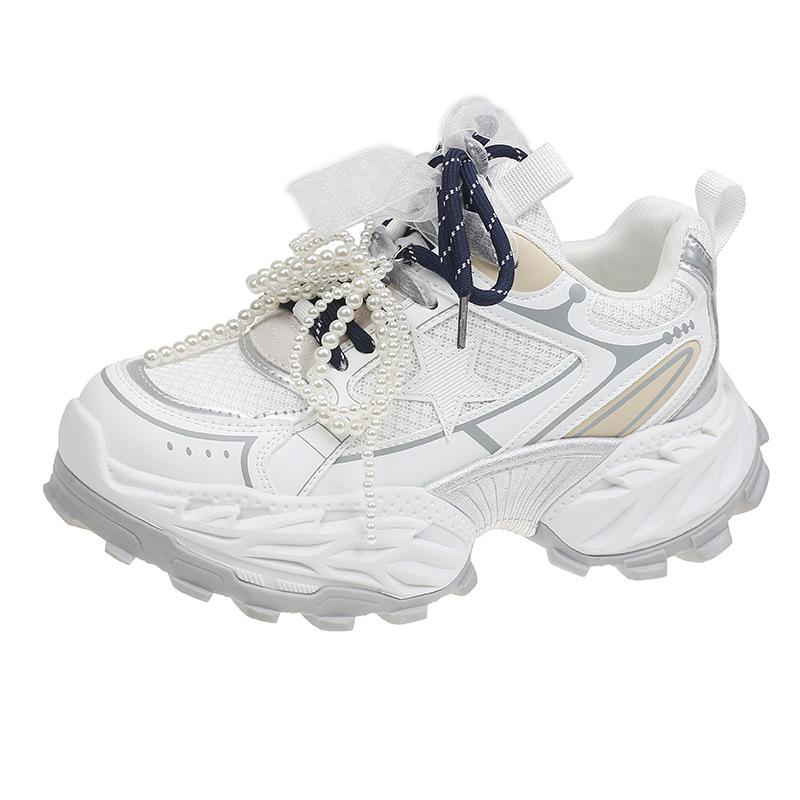 Thick-soled Versatile Breathable Women's Shoes New Soft Leather Sports Soft-soled Retro Women's Casual Shoes