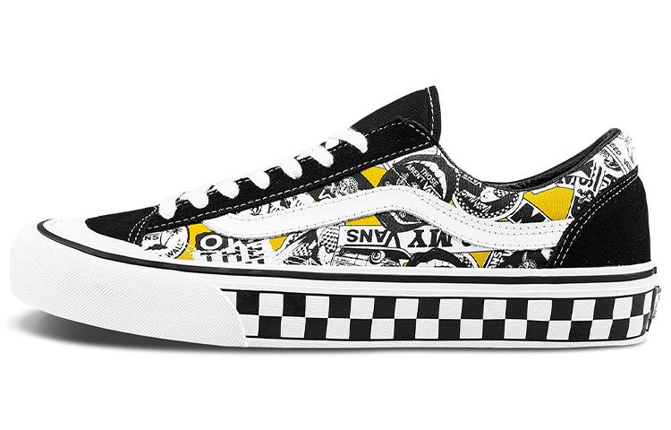 Vans Unisex Style 36 Sf Sneakers Multi color  Black  VN0A3ZCJA6G 34.5