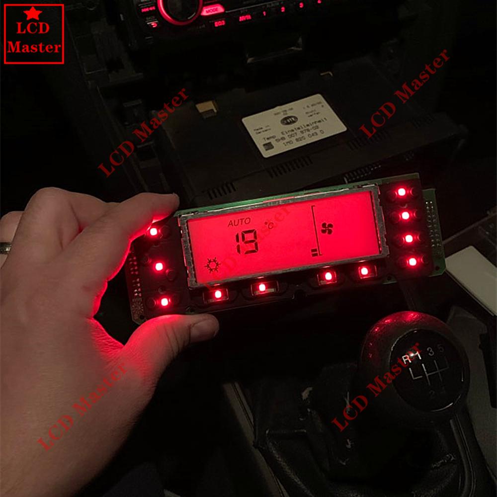 1 adet Araba ACC Ünitesi LCD Ekran İklim Kontrol Monitör Piksel Onarım Klima Ekranı Koltuk