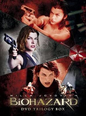 DVD - Resident Evil Trilogy Box BP428 Japonsko ObiMovies & DVD Použité