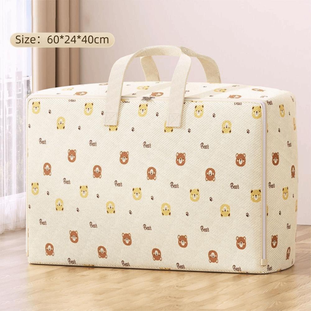 with Handle Quilt Storage Bag Large Capacity Moving Luggage Bag Clothes Storage Bins  Seasonal