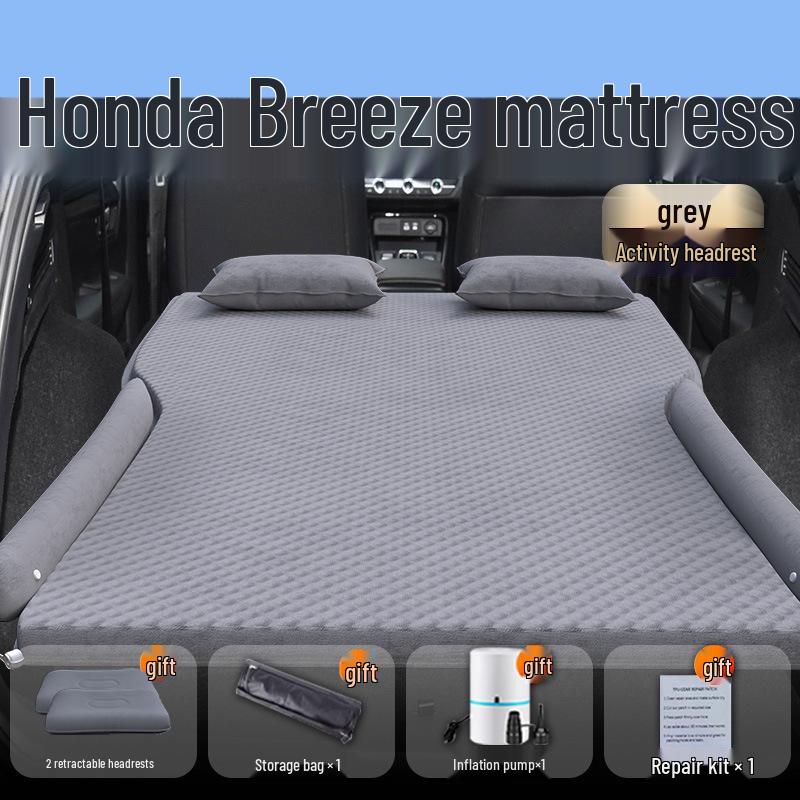 Compatible with 25 Honda Breeze Models: Inflatable Car Bed Mattress for Trunk and Rear Seat