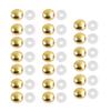 20Pcs Decorative Mirror Fixing Screws Plastic Washers Flat Cap Decorative Cover Nails for Advertising Screw Fasteners