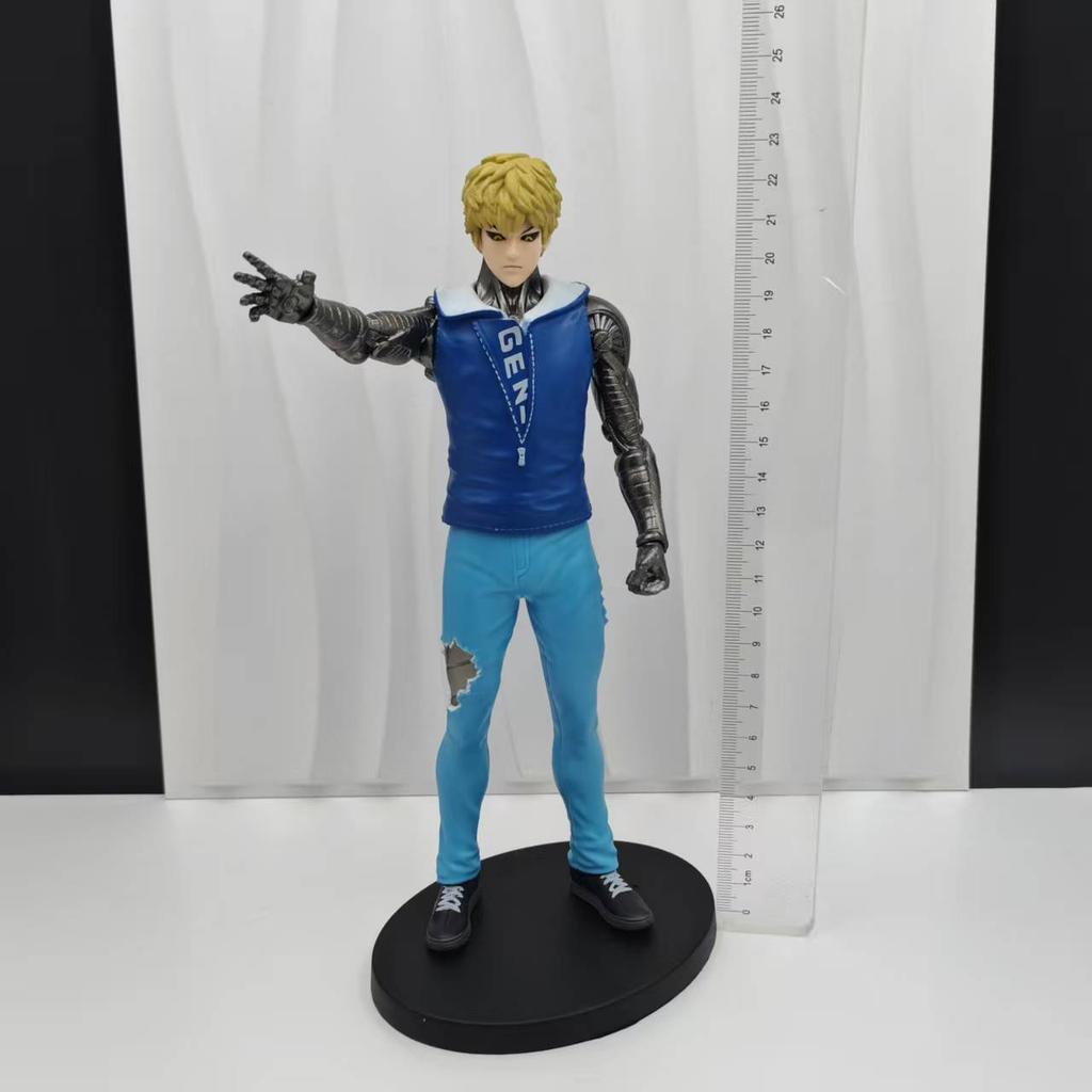 One Punch Man Jerris Little Peach 9,05 Zoll/23 cm beweglich PVC Sitzhaltung Sammeln Im Fahrzeug Schöner Heldenfigur Spielzeug Geschenke