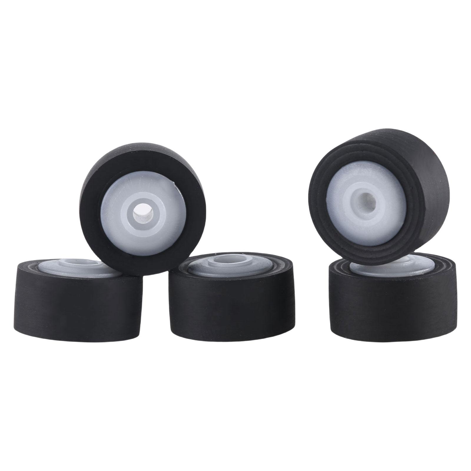 

5 шт. кассетный магнитофон прижимной ролик колесо резиновый давление магнитофон ремень шкив набор замена