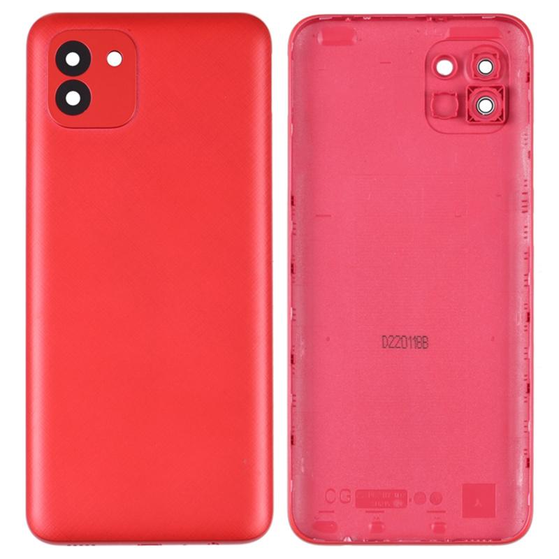 Für Samsung Galaxy A03 (164,2 x 75,9 x 9,1 mm) A035 Batteriegehäuse mit Kameraobjektivabdeckung