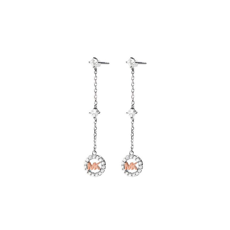 MICHAEL KORS Women s fashionable simple earrings gift box коричневый