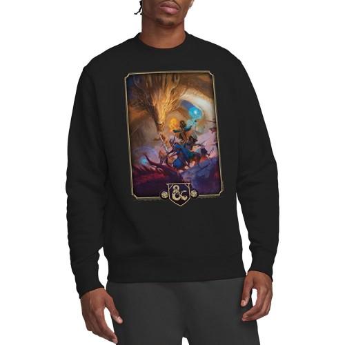 Dungeons & Dragons Unisex Adult 2024 Players Handbook Cover Sweatshirt