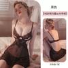 Plus-size sexy and romantic underwear, steel frame gathering pajamas, no need to take off, passionate battle suit, date uniform, hot and seductive...
