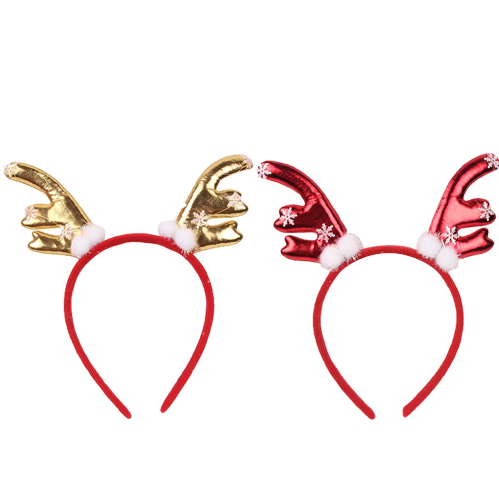 Animal Deer Horns Headband Xmas Antlers Hairband Easter Christmas Headwear
