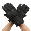 Electric Heated Gloves Polyester Waterproof Battery Powered Winter Heated Gloves for Skiing