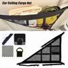 Car Strong Net Bag Load-Bearing Mesh Car Roof Storage Capacity Car Ceiling Auto Accessories Organizer Triangle Car Storage Net