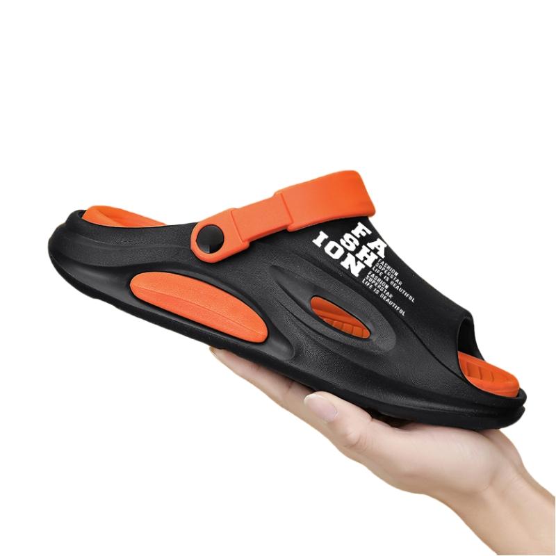 

Новинка 2024 года, мужские сандалии, пляжные уличные тапочки, удобные шлепанцы, пляжные сабо, мужская повседневная обувь, садовая обувь, мужские и женские тапочки