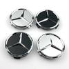 GIJ3 2025 Hot 4pcs/set 75mm Car Wheel Center Hub Caps Cover for Mercedes Benz B/C/E/S Class A Class C200L GLC GLK CLA W126 Auto Acces