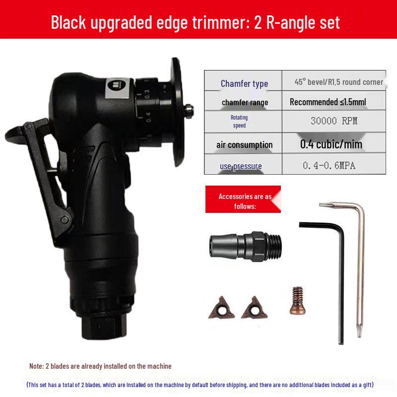 Handheld 45° Pneumatic Chamfering Machine for Metal Deburring