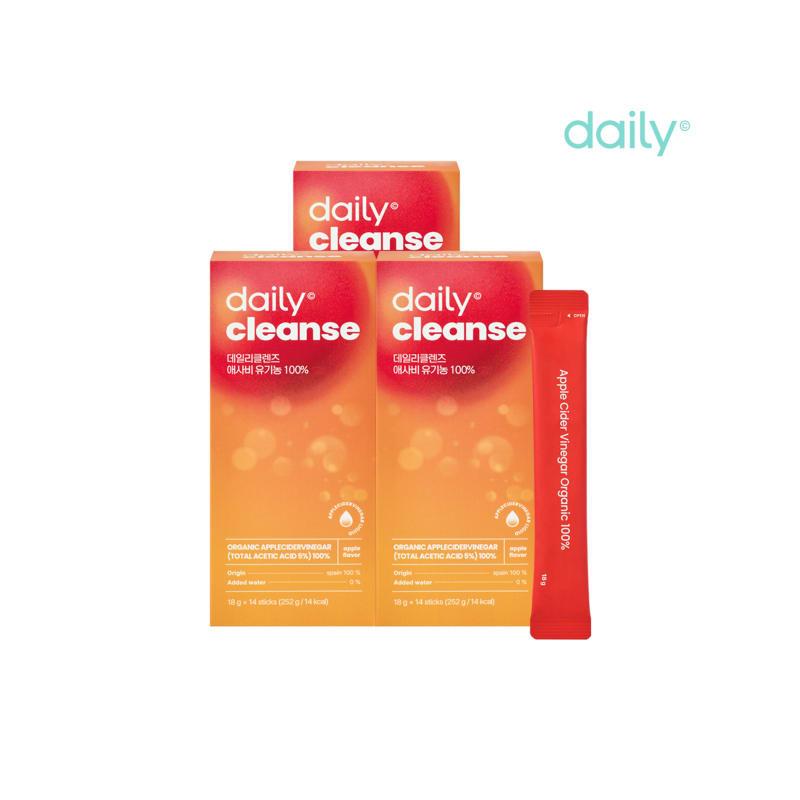 

Daily Cleanse Organic Asabi 100% 18g x 14 Packets (3 Boxes)