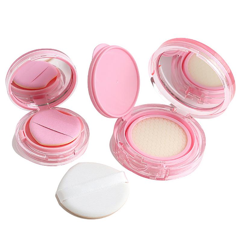 Mini Air Cushion Foundation Diy Box Empty Puff Box With Mirror For Bb Cream Cosmetic Container With Sponge Makeup Skin Care Tool
