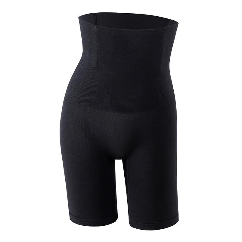 High-waisted tummy-control and buttock-lifting trousers Body-shaping waist-cinching leggings Shapewear waist-cinching leggings Tummy-control leggings