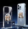 Care Bears Magnetic Transparent Case for iPhone 15/16/17 Pro Max