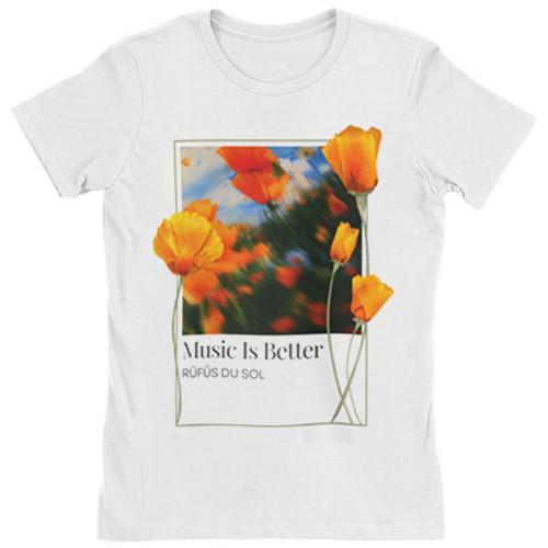 Hot Rüfüs Du Sol Band Music is Better White Concert Shirt CL1035 XXXXL