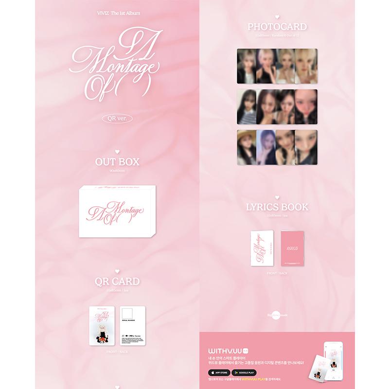 [Pre-order] VIVIZ - The 1st Album [A Montage of ( )] LOVE Ver. (Online Benefit)