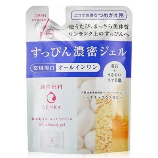 

Medicated Pure White Senka Dense Gel Refill 80 г [Оптовая закупка] Универсальное средство без макияжа (Квази-лекарство) [x3 шт.]