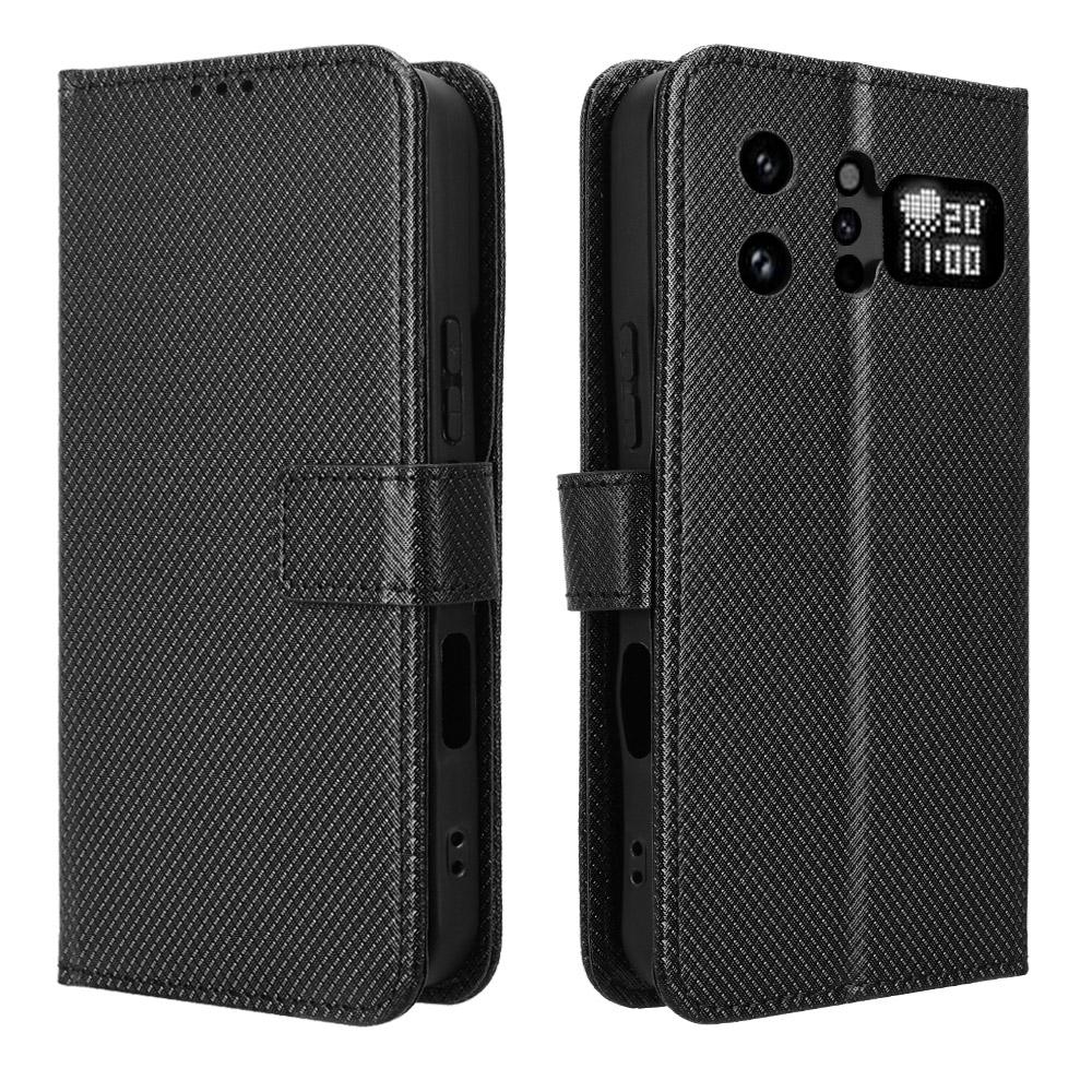 for Infinix Note 60 Ultra 5G Wallet Case with Kickstand & Card Slots Diamond Texture Leather Cover