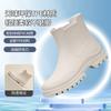 New Versatile Chelsea Short Tube TPE Rain Shoes Women's Rain Boots Martin Boots Non-slip Water Boots Rain Boots Adult Galoshes