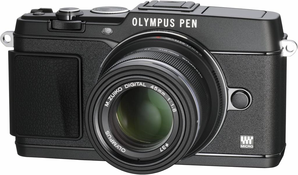 OLYMPUS DIGITAL 45mm Single Focus Black M.ZUIKO F1.8 Lens,