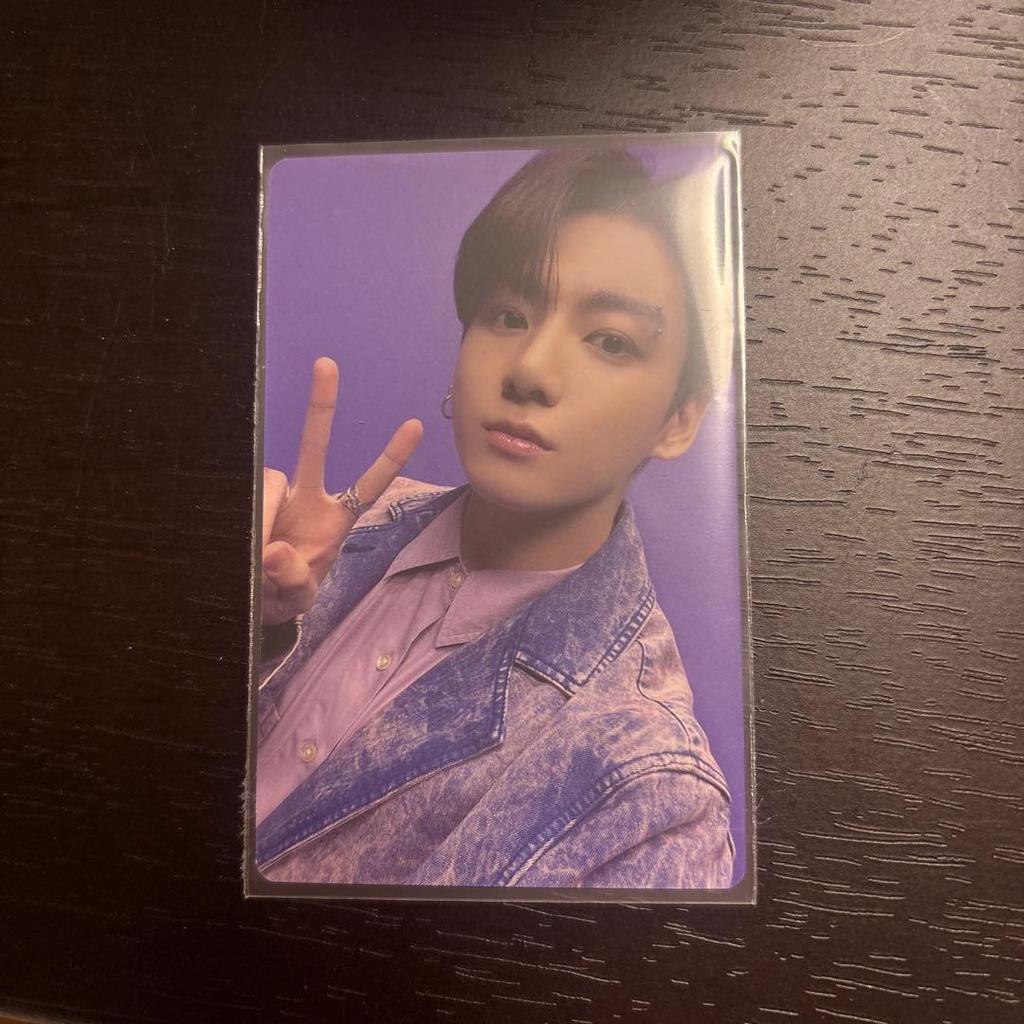 [USED] BTS Jungkook Trading Card PROOF Collector's Edition