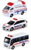 Takara Tomy Tomica Doctor Car Set 3 Types Tomica Shop Original Levorg Toyota Coaster Event Model Tomica Town Doctor Car Specification No.9