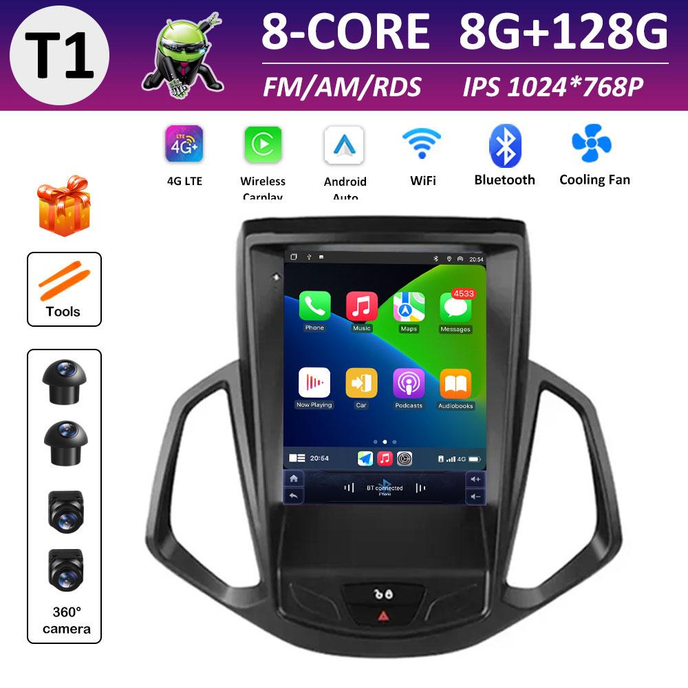 Autoradio GPS Navigation for Ford EcoSport 2013 2014 2015 2016 - 2017 Car Multimedia Video Radio Player Android OS WIFI No 2 Din