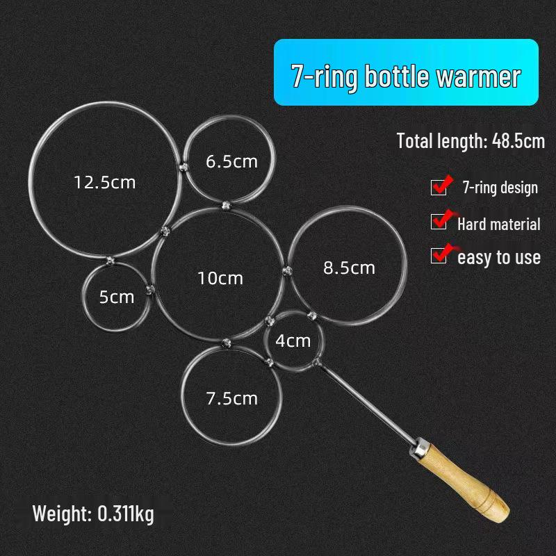 Double-Headed Soju Bottle Ring Cutter & Hot Wine Bottle Vase Tool