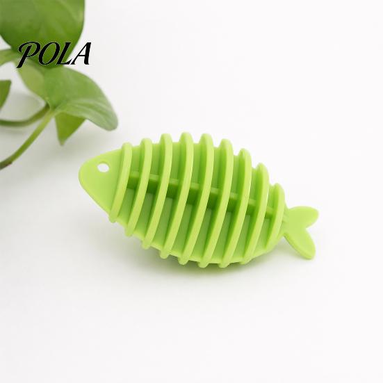 20/50Pcs Anti-Tangle Laundry Balls, Fish-Shaped TPR Lint Remover, Fuzz-Removing Cleaning Ball for Clothing Stains Hair
