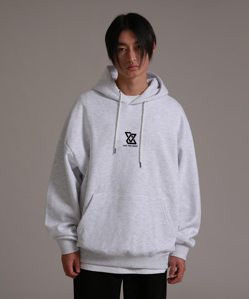 SIGNATURE Most Hoodie White Melange