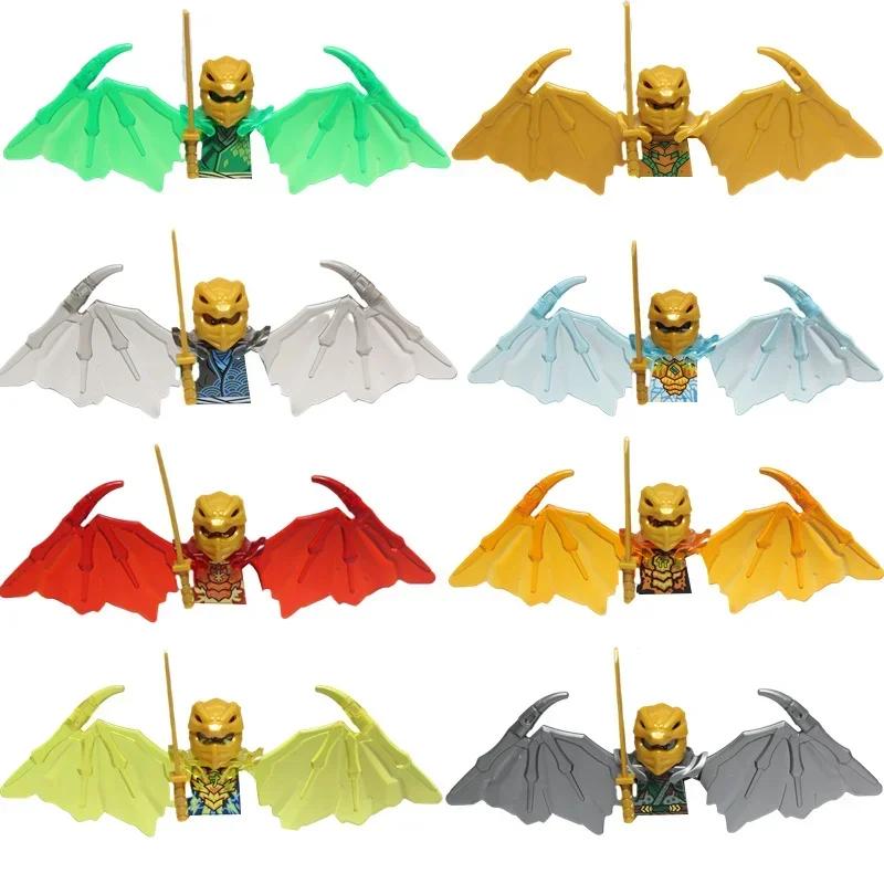 

8 шт./набор Аниме Фигурки Ниндзя Морро Надахан Ллойд Кай Джей Зейн Коул Ния Строительные блоки Мини Фигурки Кирпичики Игрушки Подарок