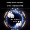 OWS In-Earless Wireless Bluetooth Sports Headset with Extended Battery Life and Comfort-Fit Ear Clips
