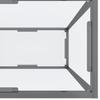 Vidaxl Stolik Konsolowy, Przezroczysty, 160X35X75,5Cm, Szkło Hartowane