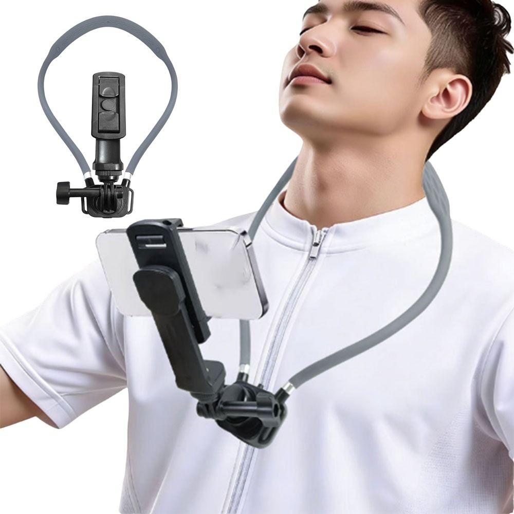 First View Neck Cell Phone Holder Hand Free Selfie Lanyard Strap Neck Holder Anti-shake Quick Release Phone Neck Holder