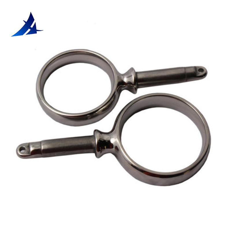 Boat Parts Accessories 2PCS Boat 316 Stainless Steel Oarlock Socket Side Mount Line Brass For Marine Yacht