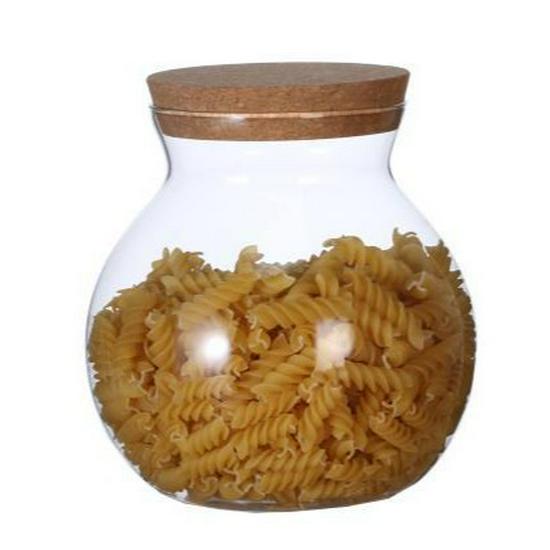High Borosilicate Glass Airtight Jar with Cork Stopper for Moss or Terrariums