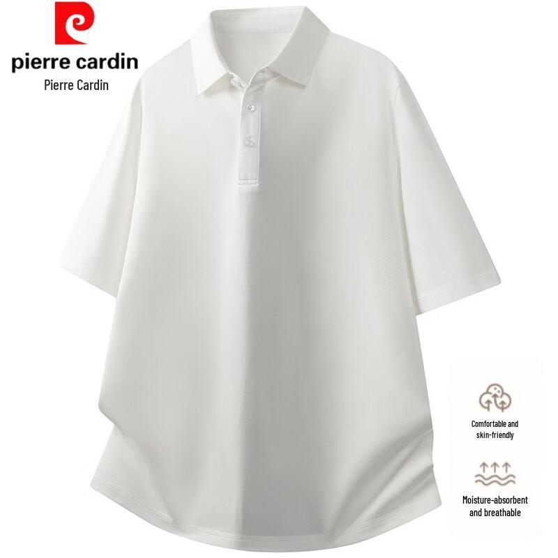 Pierre Cardin Men's Short Sleeve Cotton Blend Polo Shirt