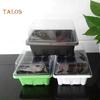 Garden 1L 12-Hole Garden Planting Se Eds Germination Box Nursery Pot Se Edling Case Tray