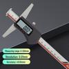 High Precision Electronic Digital Depth Gauge with Single Hook, 0-150/200/300mm.
